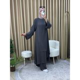 Gamzem Tunik Pantolon Takım - Antrasit - 40 - 42