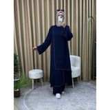 Gamzem Tunik Pantolon Takım - Lacivert - 52 - 54