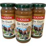 Ganik Süt Reçeli 270 gr x 3 Adet Süt Reçeli Türkiye Menşeli Lezzetli İkram
