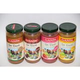 GANİK270 gr Mix Paket (Çilekli- Muzlu-Çikolatalı- Sade ) Süt Reçeli