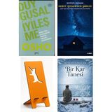 Ganj Kitap Duygusal Iyileşme - Osho + Kuzey Işıklarının Şarkısı + Telefon Tutucu + Bir Kar Tanesi