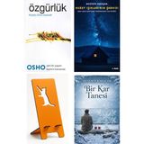 Ganj Kitap Özgürlük - Kendin Olma Cesareti - Osho + Kuzey Işıklarının Şarkısı + Telefon Tutucu + Bir Kar Tanesi