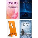 Ganj Kitap Tantra Deneyimi - Aşk Devrimi - Osho + Kuzey Işıklarının Şarkısı + Telefon Tutucu + Bir Kar Tanesi