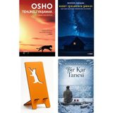 Ganj Kitap Tehlikeli Yaşamak - Kendin Olma Serüveni - Osho + Kuzey Işıklarının Şarkısı + Telefon Tutucu + Bir Kar Tanesi