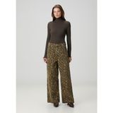 Ganni Leopar Desenli Baggy Jean Pantolon - 24