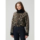 Ganni Leopar Desenli Kazak - XS