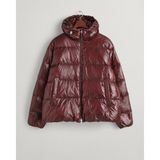 Gant 7006370.279 Bordo Oversize Fit Kapüşonlu Kuş Tüyü Erkek Mont