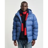 Gant 7006452.442 Mavi Kapüşonlu Erkek Mont