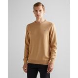 Gant Erkek Bej Regular Fit Bisiklet Yaka Kazak 8030561.296 - 296-Kahverengi - M