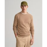 Gant Erkek Bej Regular Fit Bisiklet Yaka Kazak 8040521.248 - 248-Bej - M