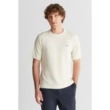 Gant Erkek Bej Regular Fit Bisiklet Yaka Logolu Kazak 8926175T.34 - 34-Bej