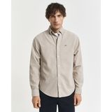 Gant Erkek Bej Regular Fit Düğmeli Gömlek 3250351.206 - 206-Bej - S