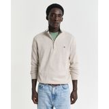 Gant Erkek Bej Regular Fit Yarım Fermuarlı Kazak 8030564.291 - S - 291-Bej