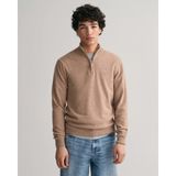 Gant Erkek Bej Regular Fit Yarım Fermuarlı Kazak 87213.295 - 295-Bej