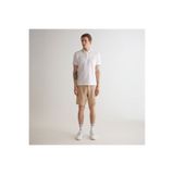 Gant Erkek Bej Relaxed Fit Keten Şort
