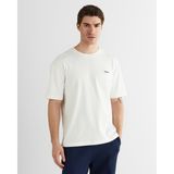 Gant Erkek Beyaz Baskılı Kısa Kollu T-Shirt 2326132T.113 - 113-Beyaz - XL