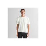Gant Erkek Beyaz Bisiklet Yaka T-Shirt
