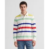 Gant Erkek Beyaz Logolu Rugby T-Shirt 2065108.113 - 113-Beyaz - M
