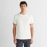 Gant Erkek Beyaz Regular Fit Bisiklet Yaka T-Shirt - 113-Beyaz