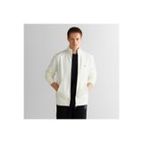 Gant Erkek Beyaz Regular Fit Fermuarlı Sweatshirt