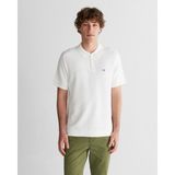 Gant Erkek Beyaz Regular Fit Yarım Fermuarlı Logolu Kazak 8926188T.113 - 113-Beyaz - 2XL