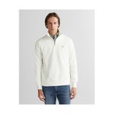 Gant Erkek Beyaz Regular Fit Yarım Fermuarlı Sweatshirt