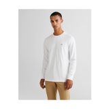 Gant Erkek Beyaz Slim Fit Bisiklet Yaka T-Shirt
