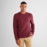 Gant Erkek Bordo Regular Fit Bisiklet Yaka Kazak - 3XL