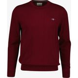 Gant Erkek Bordo Regular Fit Bisiklet Yaka Kazak - 604-Bordo - M