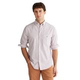 Gant Erkek Bordo Regular Fit Düğmeli Gömlek