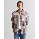 Gant Erkek Bordo Relaxed Fit Gömlek 3825347T.604 - 604-Bordo - S
