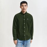 Gant Erkek Haki Regular Fit Düğmeli Gömlek - S