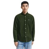 Gant Erkek Haki Regular Fit Düğmeli Gömlek