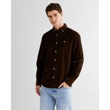 Gant Erkek Kahverengi Regular Fit Düğmeli Gömlek 3250351.274 - 274-Kahverengi - 3XL