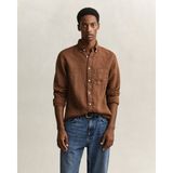 Gant Erkek Kahverengi Regular Fit Gömlek 3240120.229 - 229-Kahverengi - 2XL