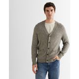 Gant Erkek Kahverengi Regular Fit V Yaka Hırka - M