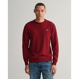 Gant Erkek Kırmızı Regular Fit Bisiklet Yaka Kazak 87211.605 - 605-Kırmızı - 3XL