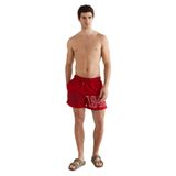 GANT Erkek Kırmızı Regular Fit Logolu Deniz Şortu