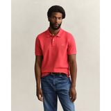 Gant Erkek Kırmızı Regular Fit Logolu Polo Yaka T-Shirt 2210.641 - 641-Kırmızı - 2XL
