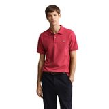 GANT Erkek Kırmızı Regular Fit Logolu Polo Yaka T-Shirt