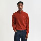 Gant Erkek Kırmızı Regular Fit Yarım Fermuarlı Kazak - 623-Kırmızı
