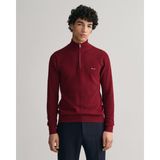 Gant Erkek Kırmızı Regular Fit Yarım Fermuarlı Kazak 8040523.604 - 604-Kırmızı