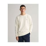 Gant Erkek Krem Regular Fit Bisiklet Yaka Sweatshirt