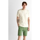 Gant Erkek Krem Regular Fit Bisiklet Yaka T-Shirt 2003304.130 - 130-Krem