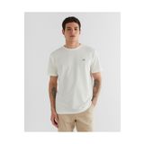 Gant Erkek Krem Regular Fit Bisiklet Yaka T-shirt