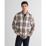 Gant Erkek Krem Regular Fit Düğmeli Gömlek 3250243.130 - 130-Krem - S