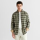 Gant Erkek Krem Regular Fit Düğmeli Gömlek - XL - 130-Krem