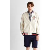 Gant Erkek Krem Regular Fit Hakim Yaka Logolu Ceket 7125101T.130 - Krem Rengi - --
