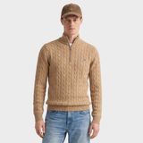 Gant Erkek Krem Regular Fit Örgü Kazak - 296-Krem - S