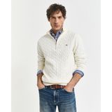 Gant Erkek Krem Regular Fit Örgü Kazak 8050603.130 - 130-Krem - 2XL